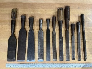 Antique Timber Framing Chisels