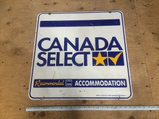 Canada Select Hotel Sign