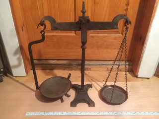 Antique Vintage Fairbanks Doctor's Office Scale, with measuring. Height and  Weight, 1920, white, Works!