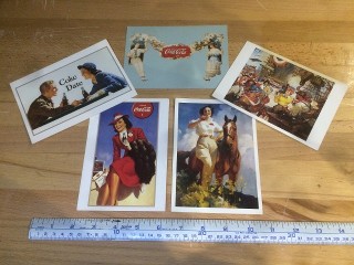 Vintage Coca-Cola Post Cards