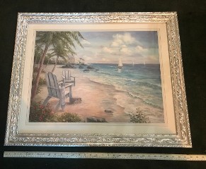 Vintage painting picture