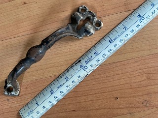 Antique Cast Iron Hardware Victorian, Wall Mount Vintage Home