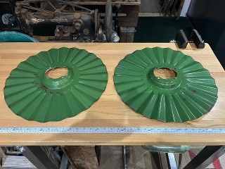 Porcelain Enamel Reflector Globes