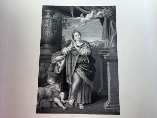 Antique Engraving Print