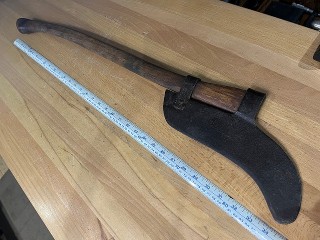 Antique Brush Axe Antique Brush Axe
