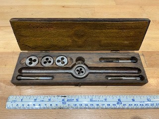 Antique Tap & Die set Antique Tap & Die set