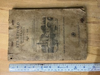 Stratford Bell Phone Book 1956