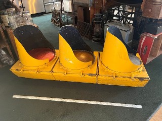 Vintage street stop light