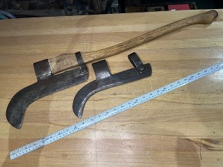 Antique & Vintage Collins brush axe Antique & Vintage Collins brush axe