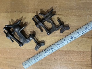 Antique jewelers clamp-on anvil vice Antique jewelers clamp-on anvil vice