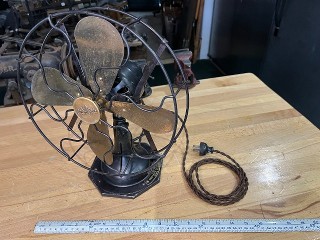 Antique Fitzgerald Star-Rite Electric Fan