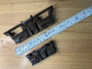 Shurly-Dietrich-Atkins Co. saw jointer raker gauge #205, Galt, Maple Leaf Saw Gauge #258 Shurly-Dietrich-Atkins Co. saw jointer raker gauge #205, Galt, Maple Leaf Saw Gauge #258