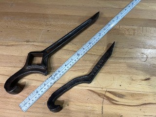 Wilson & Cousins Co. F-22 fire hydrant wrenches