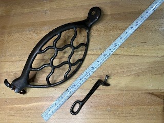 Antique Singer Treadle Pulley Guard Guide Antique Singer Treadle Pulley Guard Guide