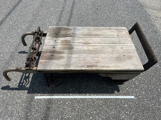 Antique 1911 Grain Scale Dolly, Renfrew Scale Co. Antique 1911 Grain Scale Dolly, Renfrew Scale Co.