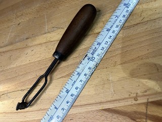Vintage 1960 W. E. Brownell gunstock checkering tool Vintage 1960 W. E. Brownell gunstock checkering tool