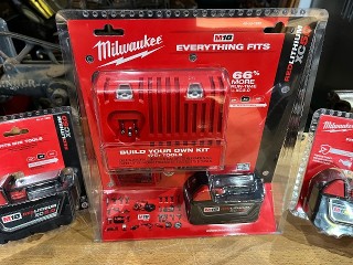 Milwaukee M18 XC5.0 Batteries and Charger