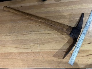 Vintage small mattock pick Vintage small mattock pick