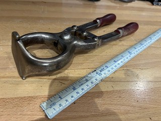 Vintage animal emasculator castrating tool Vintage animal emasculator castrating tool