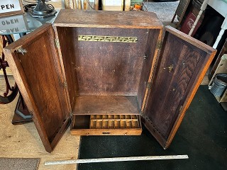 Antique 1883 Hammacher Schlemmer & Co. Tool Cabinet Antique 1883 Hammacher Schlemmer & Co. Tool Cabinet