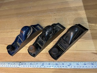 Ohio Tool Co. O180, Woden England 130, Stanley 130 double ended block plane Ohio Tool Co. O180, Woden England 130, Stanley 130 double ended block plane