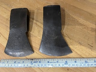 Walters 4-inch Hudson Bay or Montreal pattern axe, 2 1/2 lbs. Walters 4-inch Hudson Bay or Montreal pattern axe, 2 1/2 lbs.