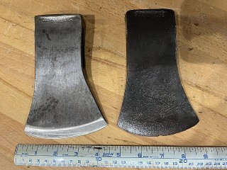 Vintage 4-inch Iltis Ox-Head axe, weighs 2 lbs. Vintage 4-inch Iltis Ox-Head axe, weighs 2 lbs.