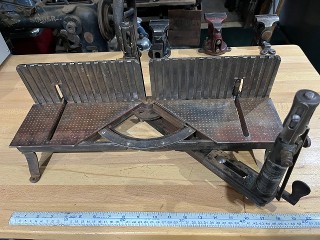 Millers falls Co. Langdon Acme Mitre Box size 2 1/2 No. 74A 1909 patent Millers falls Co. Langdon Acme Mitre Box size 2 1/2 No. 74A 1909 patent