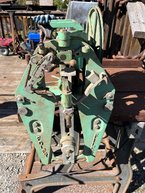 Antique 1917 Foley model No. 200 Automatic Saw Filer, sold by Williams and Wilson LTD. of Canada.