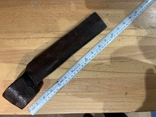 Vintage KLEIN LOGAN Shingle Froe. Shake Splitting Blade, for Riving Wood, 10-inch blade Vintage KLEIN LOGAN Shingle Froe. Shake Splitting Blade, for Riving Wood, 10-inch blade