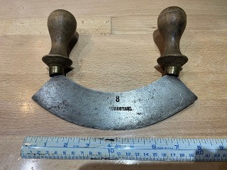 Antique German GussStahl No. 8 herb chopper Antique German GussStahl No. 8 herb chopper
