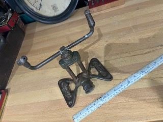 Vintage 1932 Rain King Standard Model 1 sprinkler, made by Sunbeam Corp. Canada Ltd. Chicago, patent No. 1883264