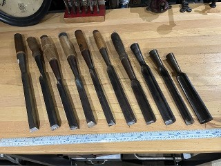 Antique and Vintage Timber Framing Corner Chisels Antique and Vintage Timber Framing Corner Chisels