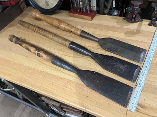Antique and Vintage Timber Framing Slick Chisels Antique and Vintage Timber Framing Slick Chisels