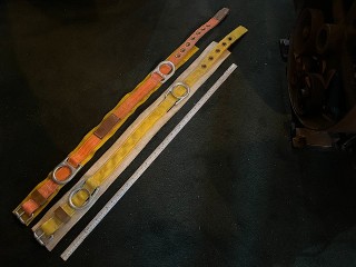 Climbing belts with double rings, like new condition. Climbing belts with double rings, like new condition.