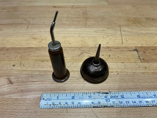 Vintage Singer sewing machine oil cans Vintage Singer sewing machine oil cans