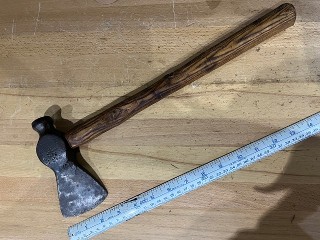 Hand forged tomahawk 2 3/4 axe, forged out of a ball peen hammer with hand made handle, Hand forged tomahawk 2 3/4 axe, forged out of a ball peen hammer with hand made handle,