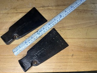 Antique James Smart Endurance saw wedges Antique James Smart Endurance saw wedges