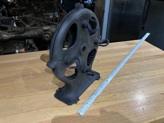 The wonder rope maker, for making 4 strand rope. It measures 11 x 12 The wonder rope maker, for making 4 strand rope. It measures 11 x 12